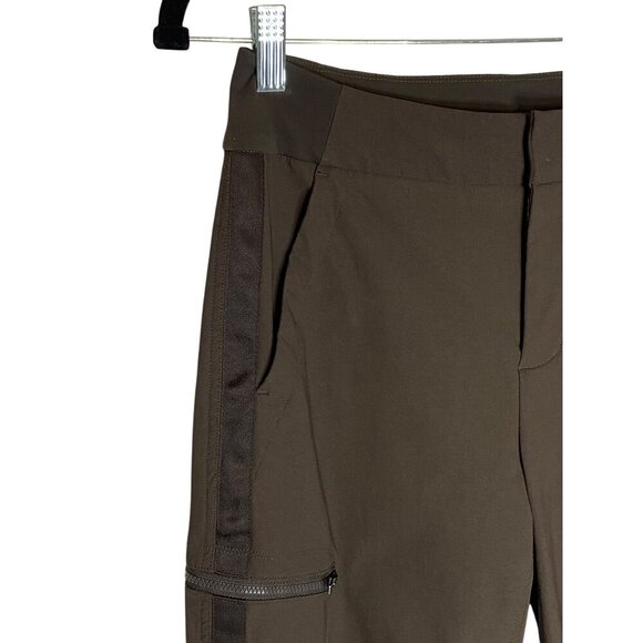 Athleta Wander Hybrid Pant Walnut Brown-sz 6 - Picture 12 of 15